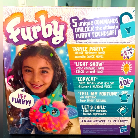 Furby Coral Interactive Plush Toy - Picture 3 of 11